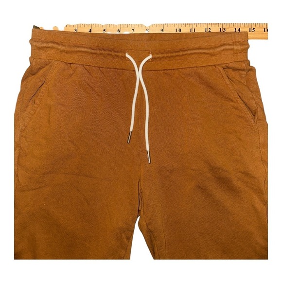 MATE the Label Rust Fleece Jogger Sweatpants, Small - Picture 4 of 8